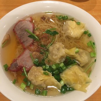 Saigon One Pho - 95) egg noodle soup. Pork broth with pork and wontons. Broth was delish - Vietnamese Near Me - Virginia Beach, Virginia Saigon One Pho - 95) egg noodle soup. Pork broth with pork and wontons. Broth was delish - Vietnamese Near Me - Virginia Beach, Virginia