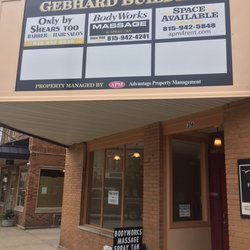 Bodyworks of Morris - Historic Gebhard Building. The "Times Theater" during WW2. A Morris landmark. Beautifully restored.