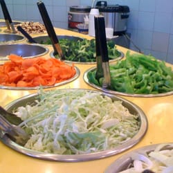 Great Khan's Mongolian Grill - Veggies!