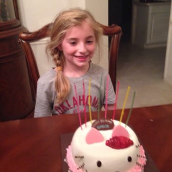 Tous Les Jours - I am 8 years old, and this is my cake. - Bakeries Near Me - Plano, Texas