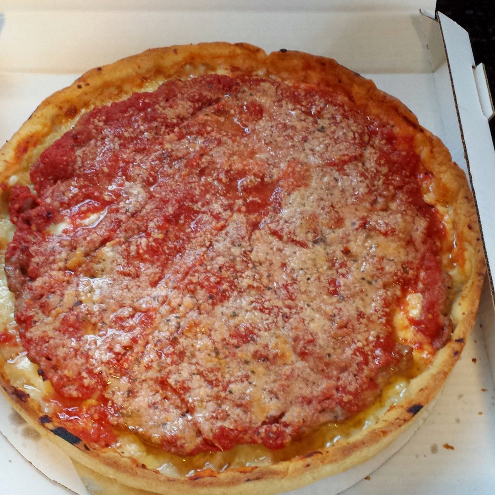 Lou Malnati's Pizzeria - Sausage pizza with the buttercrust - Pizza Near Me - Carol Stream, Illinois Lou Malnati's Pizzeria - Sausage pizza with the buttercrust - Pizza Near Me - Carol Stream, Illinois