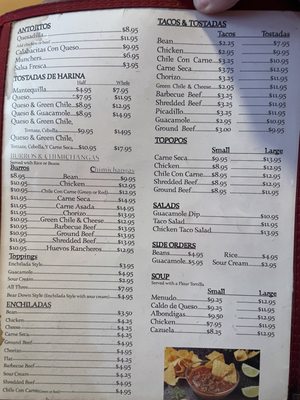 Menu photo 2 Leo's Tucson, AZ