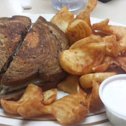 Grilled Patty Melt on Rye