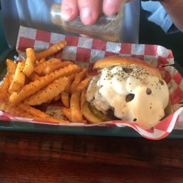 Bleu Cheese Burgers