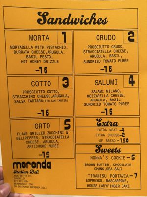 Merenda Italian Deli by null