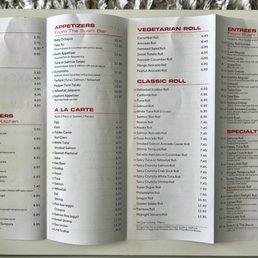 Menu Menu