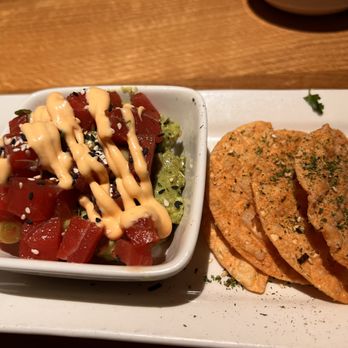 BJ's Restaurant & Brewhouse - AHI POKE APP - New American Near Me - West Palm Beach, Florida