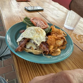 The Flying Biscuit Cafe - Beyond Breakfast Sausage Biscuit - Breakfast & Brunch Near Me - Matthews, North Carolina