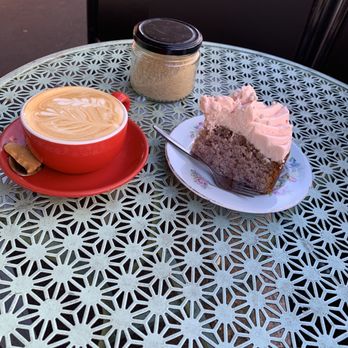 Sugardough - Flat White and Vegan Apple Raspberry cake - outstanding! - Bakeries Near Me - Brunswick East, VIC Sugardough - Flat White and Vegan Apple Raspberry cake - outstanding! - Bakeries Near Me - Brunswick East, VIC