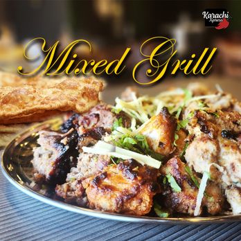 Karachi Xpress - a plate of mixed grill - Halal Near Me - Etobicoke, Ontario Karachi Xpress - a plate of mixed grill - Halal Near Me - Etobicoke, Ontario