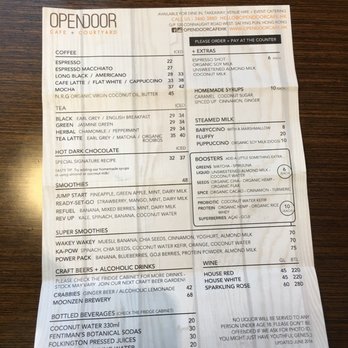 Opendoor Cafe + Courtyard - Coffee & Tea Near Me - Hong Kong, HK Opendoor Cafe + Courtyard - Coffee & Tea Near Me - Hong Kong, HK