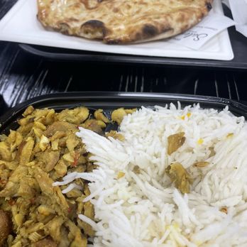 Salem's Grill - Small Hot Bar Meal- Rice & Chicken Gyro - Indian Near Me - Pittsburgh, Pennsylvania