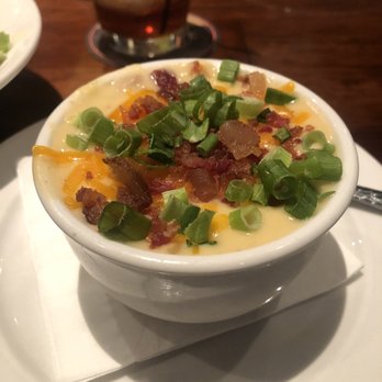 LongHorn Steakhouse - THIS loaded potato soup cup was delish! - Steakhouses Near Me - Columbia, Maryland LongHorn Steakhouse - THIS loaded potato soup cup was delish! - Steakhouses Near Me - Columbia, Maryland