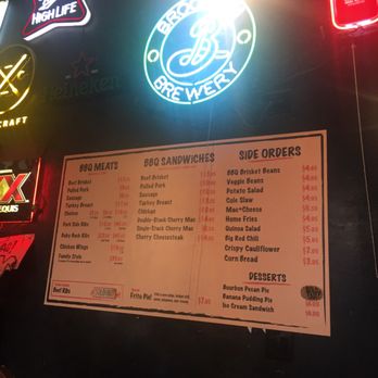 Cherry Street BBQ - Menu - Barbeque Near Me - Toronto, Ontario