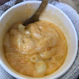 Mac and cheese. Mac and cheese.