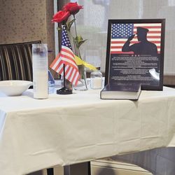 Residence Inn by Marriott Dover - Memorial day tribute in the breakfast area.