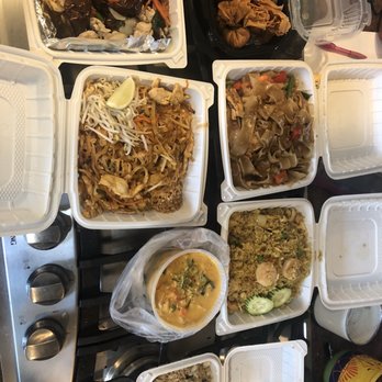 Faidang Thai Restaurant - Pad Thai, pineapple fried rice, Penang curry, garlic fried rice, drunken noodle, bags of gold, eggplant. - Restaurants Near Me - Santee, California Faidang Thai Restaurant - Pad Thai, pineapple fried rice, Penang curry, garlic fried rice, drunken noodle, bags of gold, eggplant. - Restaurants Near Me - Santee, California