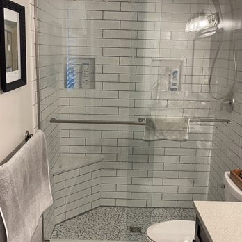 Triad Tile Worx - Fiberglass shower replace!!! We love it - Flooring Near Me Triad Tile Worx - Fiberglass shower replace!!! We love it - Flooring Near Me