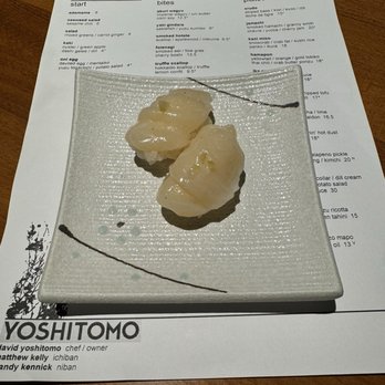 Yoshitomo - Truffle Scallops - Sushi Bars Near Me - Omaha, Nebraska Yoshitomo - Truffle Scallops - Sushi Bars Near Me - Omaha, Nebraska