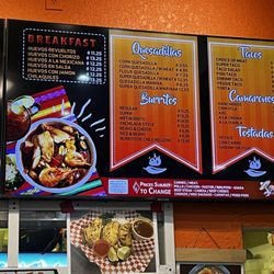 Los Cuates Taqueria - Menu