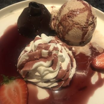 The Trap - Poached Pair with ice cream - American Near Me - East Greenwich, Rhode Island The Trap - Poached Pair with ice cream - American Near Me - East Greenwich, Rhode Island