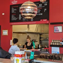 California Sandwiches - The nicest female staffers