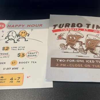 Jo's Coffee - Houston Heights - Happy hour - Coffee & Tea Near Me - Houston, Texas