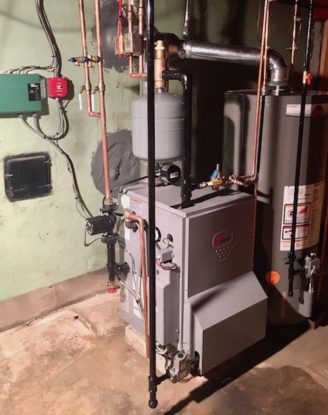 Slide of Service Tech Plumbing Heating &Cooling