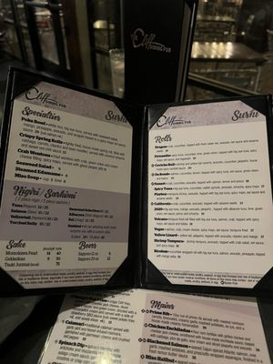 Menu photo 2 Cliff Dining Pub Draper, UT