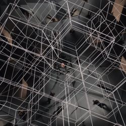 The Geffen Contemporary at MOCA - Olafur Eliasson: OPEN
rehearsal room for spatial imagination