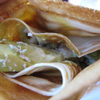 Kawaii Crepe - uptown crepe (chicken, avocado, citrus mayo) - Creperies Near Me - Winnipeg, Manitoba Kawaii Crepe - uptown crepe (chicken, avocado, citrus mayo) - Creperies Near Me - Winnipeg, Manitoba