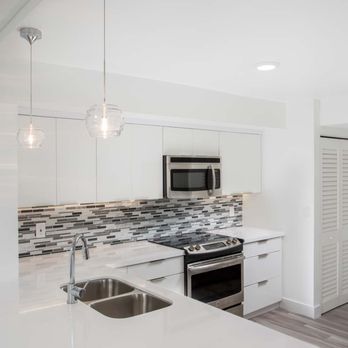 Modern Kitchen With Stainless Steel Appliances Granite