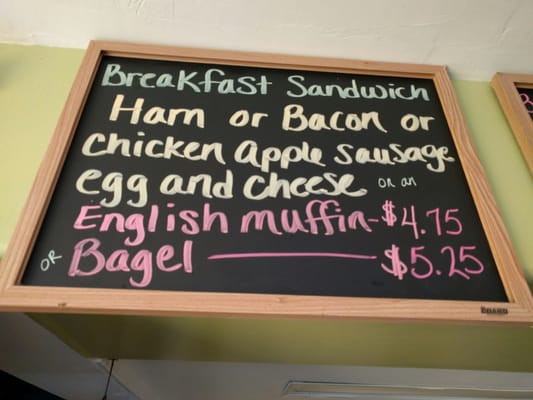 Photo of Colleen's Coffee Shop - Bodega, CA, US. Breakfast menu