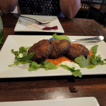 Greca Mediterranean Kitchen  Bar - ZUCCHINI KEFTEDHES - Greek Near Me - New Milford, Connecticut