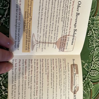 The Herbfarm - The menu and storytelling - Modern European Near Me - Woodinville, Washington