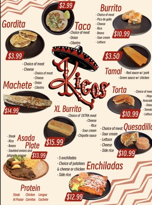 Menu photo 2 Ricos Nebraska City, NE Menu photo 2 Ricos Nebraska City, NE