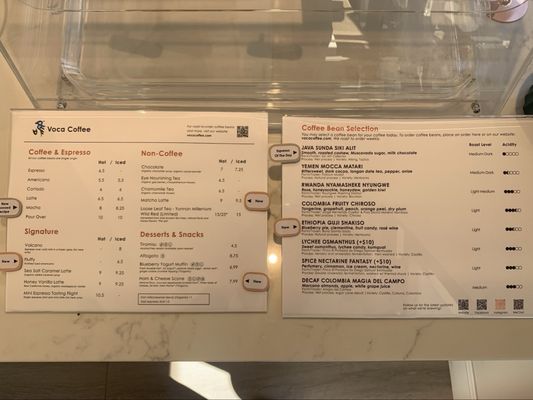 Menu photo 4 Voca Coffee Fremont, CA