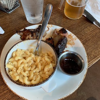 Good Times Brewery - Pulled pork and Mac and cheese. (Partially eaten) - Brewpubs Near Me - Chicago, Illinois