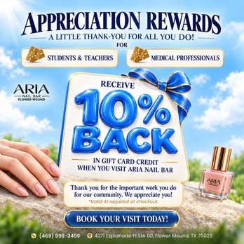 Aria Nail Bar - &
% - Nail Salons Near Me - Flower Mound, Texas Aria Nail Bar - &
% - Nail Salons Near Me - Flower Mound, Texas