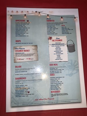 Menu photo 3 Crab Pot Surf City, NC