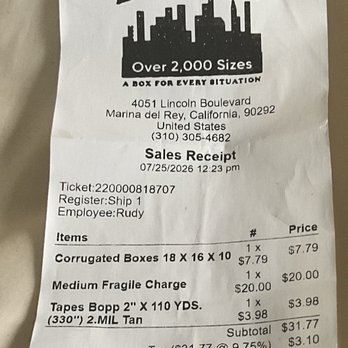 Box City - Shipping Centers Near Me - Marina Del Rey, California Box City - Shipping Centers Near Me - Marina Del Rey, California