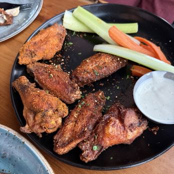 Barrel + Rye - Dry rub chicken wings - Cocktail Bars Near Me - Geneva, Illinois