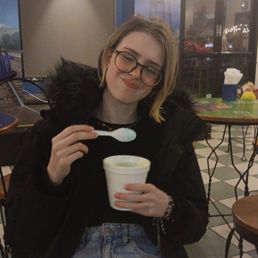 Somewhat eaten three scoop