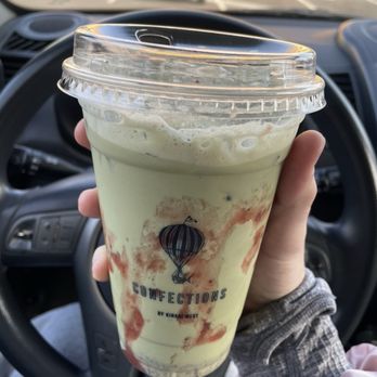 Confections by Kirari West - Strawberry Matcha Latte (Iced) - Bakeries Near Me - Redondo Beach, California Confections by Kirari West - Strawberry Matcha Latte (Iced) - Bakeries Near Me - Redondo Beach, California