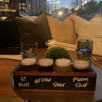 Site-1 Brewing - Beer flight - Breweries Near Me - Omaha, Nebraska
