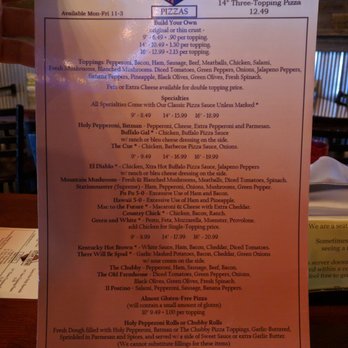 Steam Engine Pizza Pub - the menu - Italian Near Me - Irvine, Kentucky Steam Engine Pizza Pub - the menu - Italian Near Me - Irvine, Kentucky