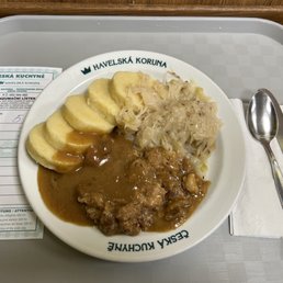 Moravian Pork Sparrow w Cabbage & Potato Dumplings Moravian Pork Sparrow w Cabbage & Potato Dumplings