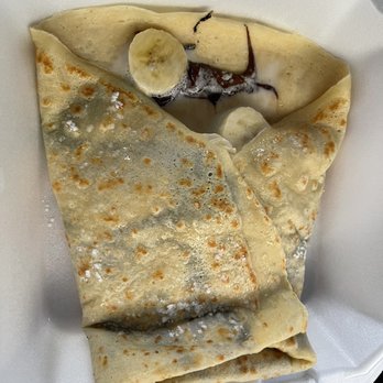 Crêpizza - Plain Nutella with Bananas - Pizza Near Me - Charleston, West Virginia