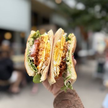 Amy's Place - Sunday Sandwich (~$10) + Extra Egg ($1.25) - Sandwiches Near Me - Providence, Rhode Island Amy's Place - Sunday Sandwich (~$10) + Extra Egg ($1.25) - Sandwiches Near Me - Providence, Rhode Island