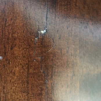 Ashley Store - Scratches and crack in chair seat. - Furniture Stores Near Me - Wesley Chapel, Florida Ashley Store - Scratches and crack in chair seat. - Furniture Stores Near Me - Wesley Chapel, Florida